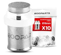 BOOPARTS - 10 pezzi - Tappo multistrato Ø16 mm a crimpare - Contorno TH - Raccordo idraulico per tubo multistrato
