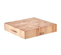 Boos Block Blocco Da Macellaio - Tagliere In Legno Di Acero Duro Nordamericano - Tagliere Da Cucina Professionale - Tagliere Antibatterico - Tagliere xxl - Extra Spesso - 38 x 38 x 7,5 cm