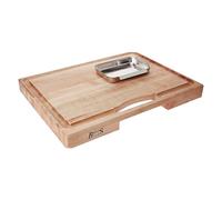 Boos Block Cutting Board, Wood, 61 x 45,7 x 2,25 Pollici, 24 Inches x 18 Inches x 2.25 Inches