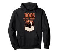 Boos Crew Halloween Ghostly Gathering Felpa con Cappuccio