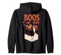Boos Crew Halloween Ghostly Gathering Felpa con Cappuccio