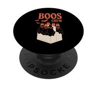 Boos Crew Halloween Ghostly Gathering PopSockets PopGrip Adesivo