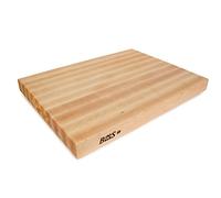 Boos Block Pro Chef Series - Tagliere In Legno Di Acero Duro Nordamericano - Tagliere Da Cucina Professionale - Tagliere Antibatterico - Tagliere xxl - Extra Spesso - 61 x 46 x 6 cm