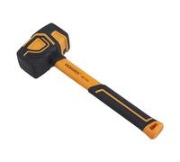 BOOSDEN Martello in Gomma 567g da Campeggio con Testa Massiccia e Impugnatura Ergonomica, Superficie di Battuta Morbida, Nessun Danno ai Pavimenti, Lavorazione del Legno