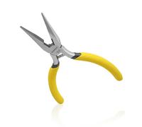 BOOSDEN Pinza a Becco Lungo 13 cm, Pinze Becco Piccole con Taglialato Laterale, Pinza Piccola di Precisione con Impugnatura Comfort per Elettronica, Bigiotteria, Gioielli e DIY