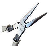 BOOSDEN Pinze a becco lungo,Pinza a becchi,Pinze a becco lungo di precisione,pinza a becchi appuntiti,Pinza a becco lungo,Pinza a becchi,Pinza becco (9Inch/23cm)