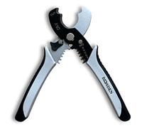 BOOSDEN Tagliacavi Elettrici, Spelacavi elettrico, 203mm, Tagliafili Awg, Ideale per Tagliare Alluminio e Filo di Rame e Cav