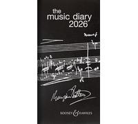 Boosey & Hawkes Music Diary 2026 - Black (BH 15157)