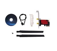 Booso 3000Mbps WiFi 6 AX200 PCIE Adattatore Bluetooth 5.2 Rete WiFi Scheda Doppia Banda 2.4G 5Ghz 802.11AX Win 10 11