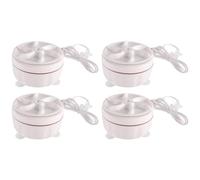 Booso 4 Pezzi Mini Lavatrice USB Turbina Rotante Bidirezionale Lavatrice Portatile per Calzino Biancheria Intima per Viaggi
