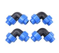 Boost Flusso Acqua con Tubo in PE Collegamento Rapido Gomito Unione Raccordi Set
