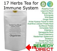 BOOST IMMUN SYSTEM SUPPORT TEA - 17 ricette di erbe naturali selezionate...