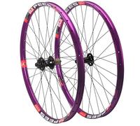 BOOST Perno Passante Set Di Ruote Per Mountain Bike 26/27,5/29'' Cerchi In Lega Di Alluminio Mozzi Con Freno A Disco 32H Per Cassetta 8-12 Velocità Ruota Anteriore/posteriore(Black,27.5in)