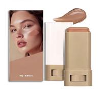 Boosted Skin Tint Balm, Solid Tinted Moisturizing Contour Stick Foundation Face, Even Skin Tone Portable Moisturizing Essence Stick, Create a Natural Look (06#)