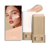 Boosted Skin Tint Balm, Solid Tinted Moisturizing Contour Stick Foundation Face, Even Skin Tone Portable Moisturizing Essence Stick, Create a Natural Look (04#)