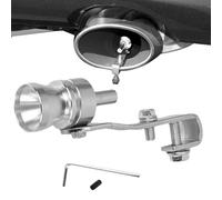 Booster audio di scarico - Whistle automobilistico regolabile | Facce di apertura più grandi fischio della turbina per auto | Salitore del suono di scarico per motociclette, bici sporche, scooter e ca
