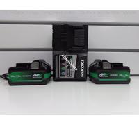 Power Set HIKOKI UC18YSL3WHZ (2 x 5,0Ah/2,5Ah + UC18YSL3)