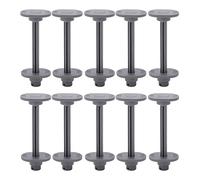 Booster per pasta saldante da 10 pezzi, booster per olio per saldatura con impugnatura ergonomica in ABS, booster per pasta di stagno a siringa per saldature precise, booster per