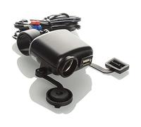 Booster Presa alimentazione 180-3026 USB/DC 12/24V Nero