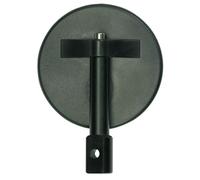 Booster Specchio di vista posteriore manubrio, nero