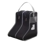 Boot Borsa di stoccaggio Organizzatore di scarpe Transparente Dustproof Piegable Portable Carry Borse per campeggio da campeggio escursionistico per esterni in tessuto Non tessuto (Nero s)