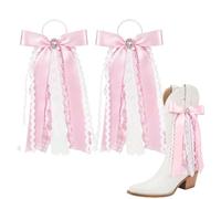 Boot Bow - 2-piece Removable Western Decorative Shoes Charm