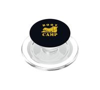 Boot Camp Military Bootcamp Fitness Workout Distressed PopSockets PopGrip per MagSafe