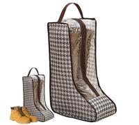 Boot Organizer, Portable Boot Travel Bag, Sturdy and Easy to Use, Shoe Storage Container Holder, Ideal for Sneakers, Short & Tall Boots Protection, multicolore, Long style, riferimento alla