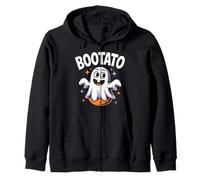 Bootato Halloween Fantasma Divertente Design Felpa con Cappuccio