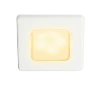Bootbeleuchtung Quadrato EuroLED75 190lm 2700K Plastica HELLA MARINE Warmesweiß