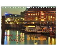 Boote und Schiffe auf Elbe und Ostsee (Wandkalender 2026 DIN A4 quer), CALVENDO Monatskalender: maritime Impressionen