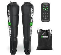 BOOTECH Pressoterapia Premium Ricaricabile per Casa Massaggiatore Gambe Stanchi Migliora la Circolazione, Recupero Muscolare Drenaggio Linfatico Cellulite Automia Batteria 5H, Senza Zaino(M)