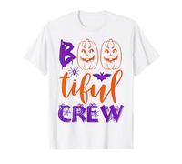 Bootiful Crew Best Friends Sista Divertente Halloween Costume Boo Maglietta
