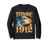 Bootleg del transatlantico Titanic 1912 Iceberg Maglia a Manica
