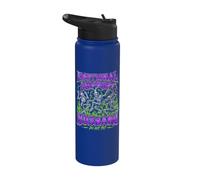 Bootleg Meme Supporto emotivo Marito non animale domestico divertente Stainless Steel Insulated Water Bottle