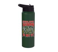 Bootleg Meme Supporto emotivo Marito non animale domestico divertente Stainless Steel Insulated Water Bottle