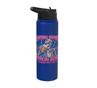 Bootleg Supporto emotivo Bere Buddy Birra Meme Stainless Steel Insulated Water Bottle