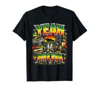 Bootleg Yeah Mon Giamaica Jamaican Vibes Maglietta
