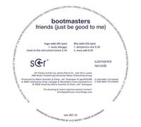 Bootmasters Friends (Just Be Good to Me) (Vinyl LP)