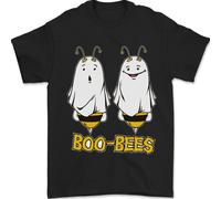 Boots Api Divertente Halloween Ghosts Maleducato Uomo T-Shirt 100% Cotone