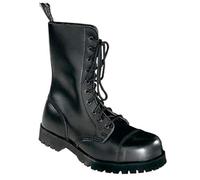 Boots & Braces - 10 fori Stivali Rangers Nero Dimensione, 44, 44 EU