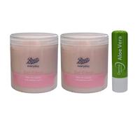 Boots Curl Creme Controllo naturale e definisce i ricci, lucida e mantiene i tuoi ricci, confezione doppia da 250 ml con balsamo per le labbra all'aloe vera gratuito