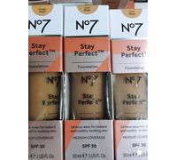 Boots N07 Stay Perfecting Foundation 30 ml Copertura Media SPF30