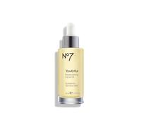 Boots No7,Olio per il viso giovanile, 30 ml, per tutti i tipi di pelle, dà pelle in 4 settimane/Boots No7 Youthful Replenishing Facial Oil da 30 ml, con scritta in lingua tedesca