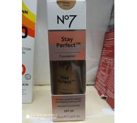 Boots No7 Stay Perfect Fondotinta 30 ml SPF30 Copertura Media