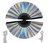 Boots on The Ground Hand Fan, Boots On The Ground Hand Fan Popping Fan, Clacking Fans for Line Dancing, Line Dance Fans That Make Sounds (L)