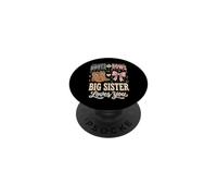 Boots Or Bows Big Sister Loves You PopSockets PopGrip Adesivo
