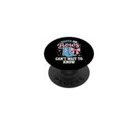 Boots Or Bows Can't Wait To Know Western Cowboy PopSockets PopGrip Adesivo
