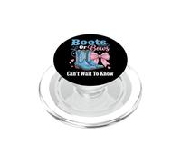 Boots Or Bows Can't Wait To Know Western Cowboy PopSockets PopGrip per MagSafe