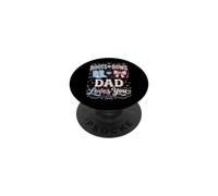 Boots Or Bows Dad Loves You PopSockets PopGrip Adesivo
